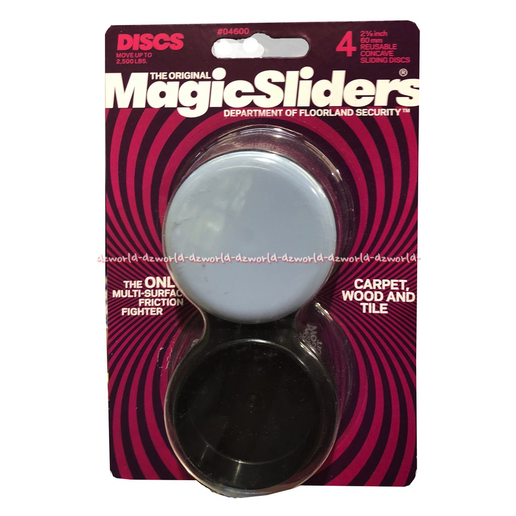 Magicslide For Carpet Wood Tile 2,5Inch 60mm Alas Karpet Kayu Keramik