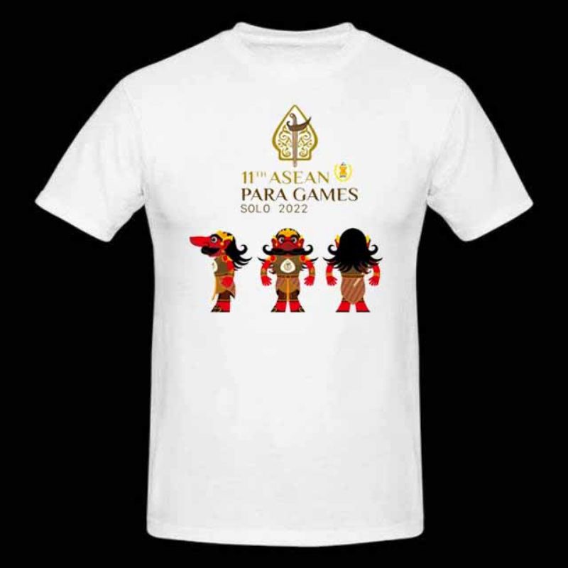Kaos T Shirt ASEAN Para Games 2022 Solo Indonesia (Ready 5xl)