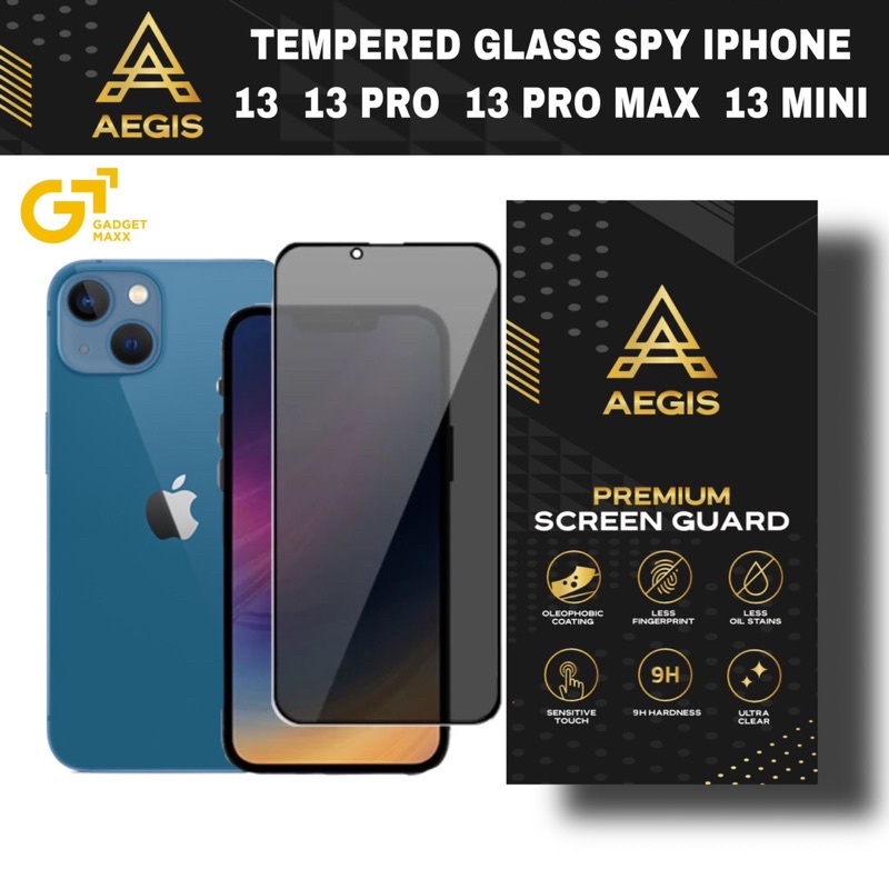 Tempered Glass Anti Spy Iphone 13 13 Pro 13 Pro Max 13 Mini Aegis