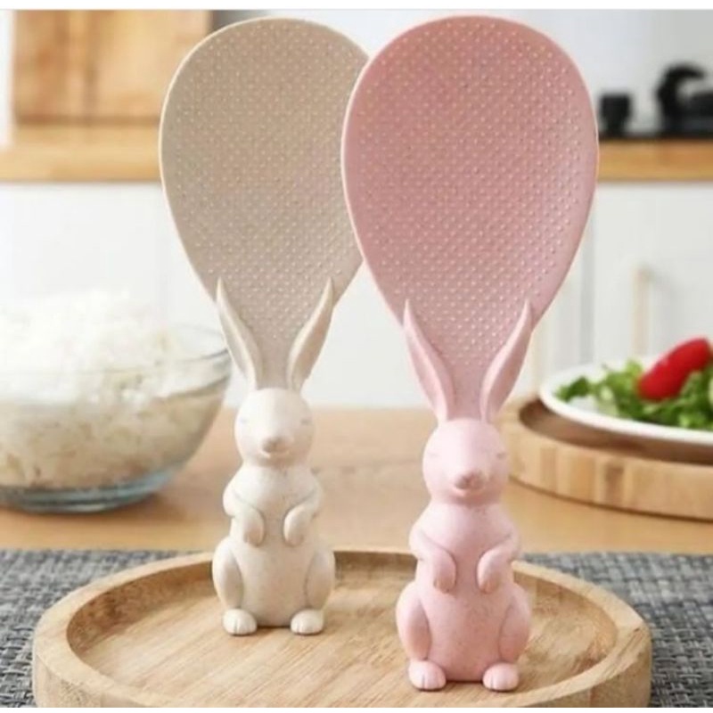 aneka centong nasi centong kelinci centong ajaib centong jumbo centong nasi kelinci berdiri centong 