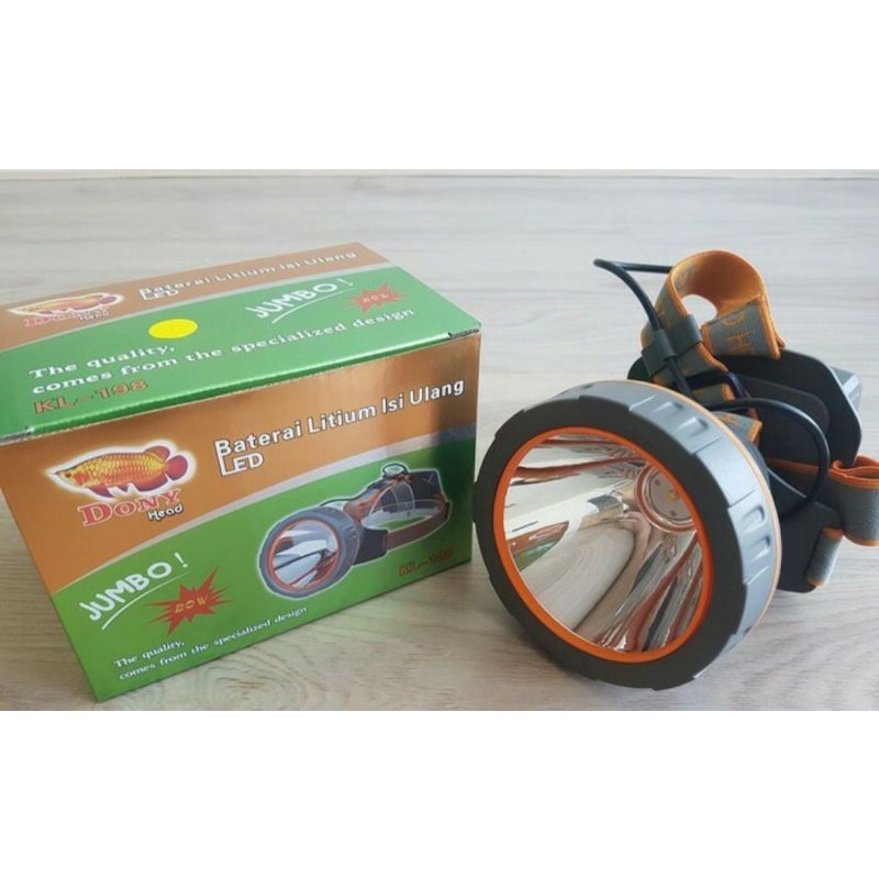 Senter Kepala Dony Jumbo 198 - Senter Dony Jumbo - Headlamp