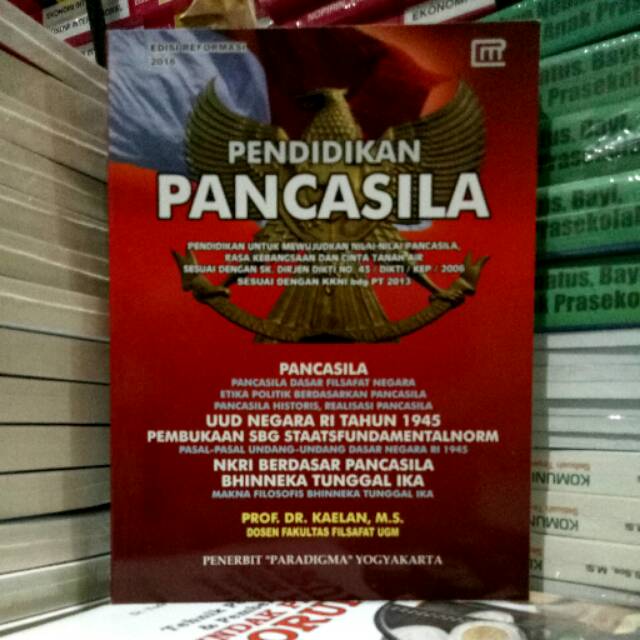 

PENDIDIKAN PANCASILA: PENDIDIKAN UNTUK MEWUJUDKAN NILAI-NILAI PANCASILA