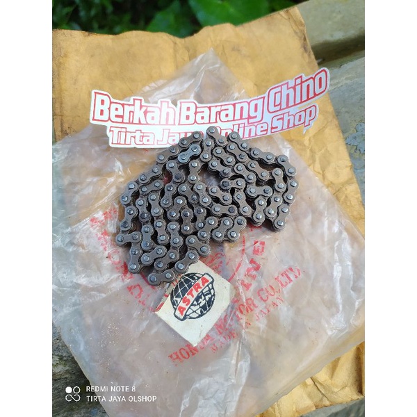 rantai kamprat timing chain honda cb k2 100mata mpm ahm astra internasional original japan