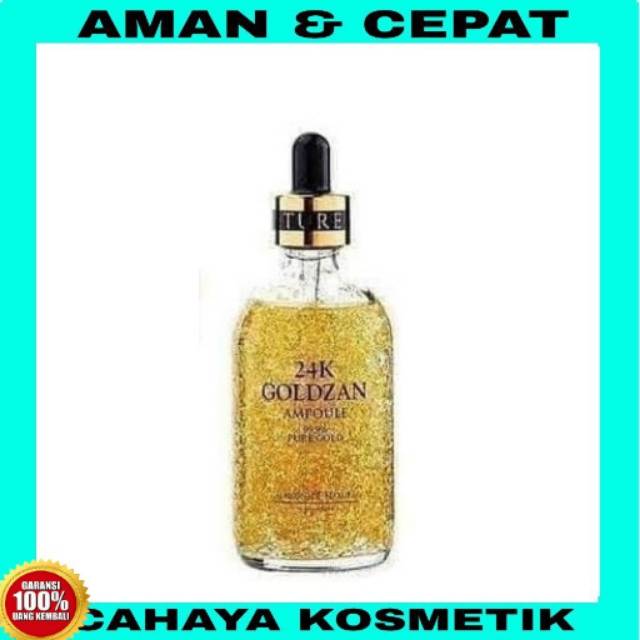 (ORIGINAL 100%) SERUM WHITENING 24K GOLDZAN AMPOULE