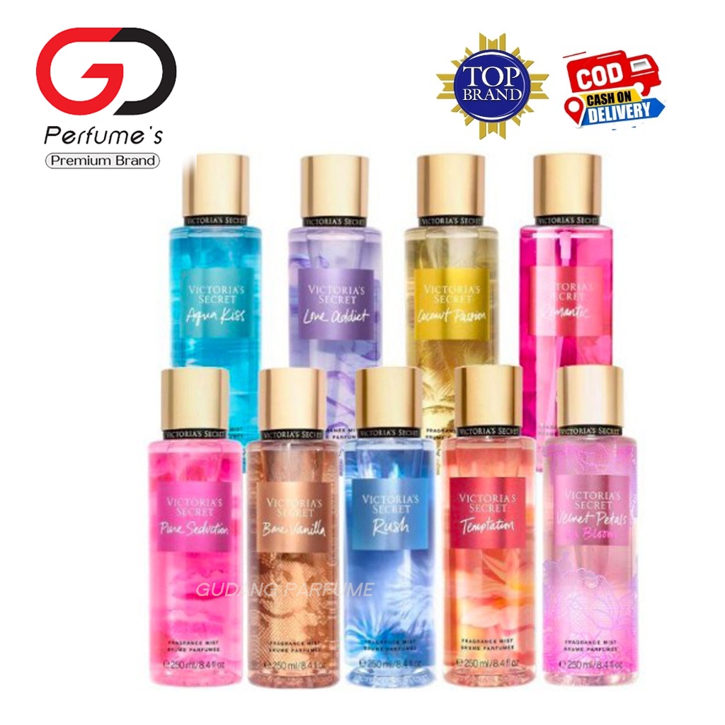 GD PARFUM Victoria Secret bodymist 250ml /Victoria Secret BARE VANILLA