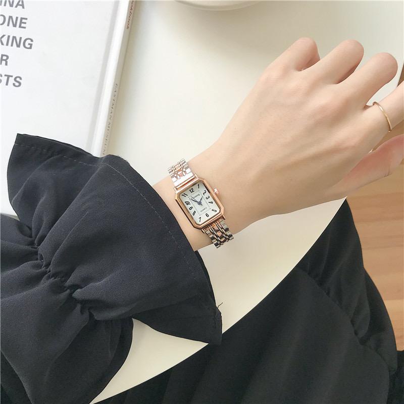 KOOLEY Jam Tangan Wanita KY-DB Rose Gold Import Gaya Vintage Classic Stainles steel