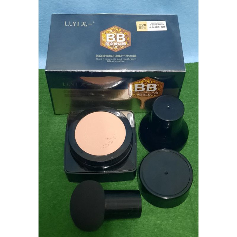 BB/CC CREAM AIR CUSHION GOLD BLACK U.Y.I