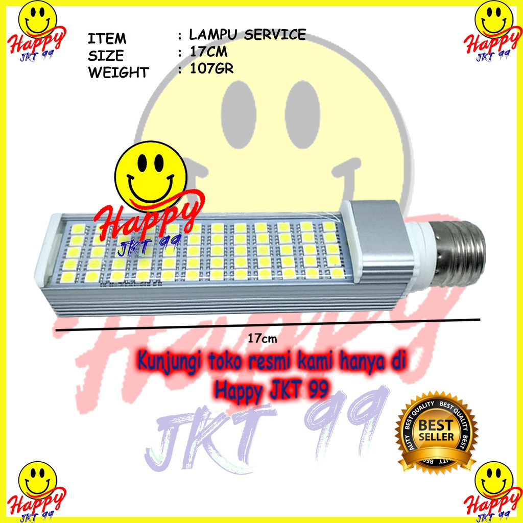 [ HAPPY JKT 99 ] LAMPU SERVICE LAMPU BELAJAR LAMPU JEPIT LAMPU BOLAM TEKNISI 60 LED GAGANG LAMPU JEPIT