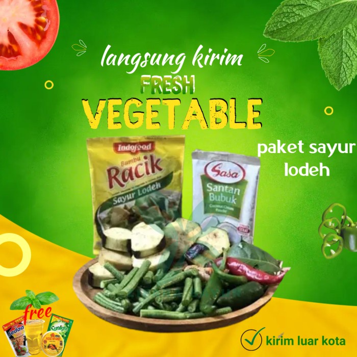 Jual Paket Sayur Lodeh Lengkap Siap Masak Shopee Indonesia