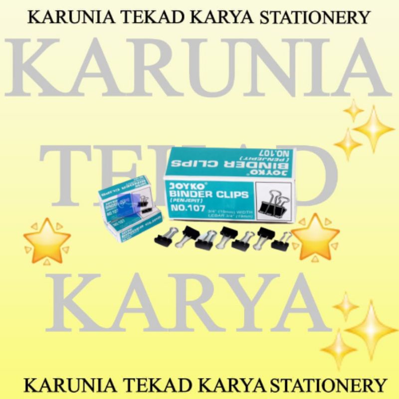 

BINDER CLIP NO 107 SATUAN KOTAK