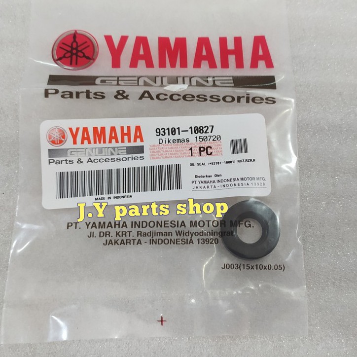 KARET OIL SEAL SIL AS POMPA OLI RXKING RX KING MUDA RXZ RZR ORIGINAL YGP 93101-10827