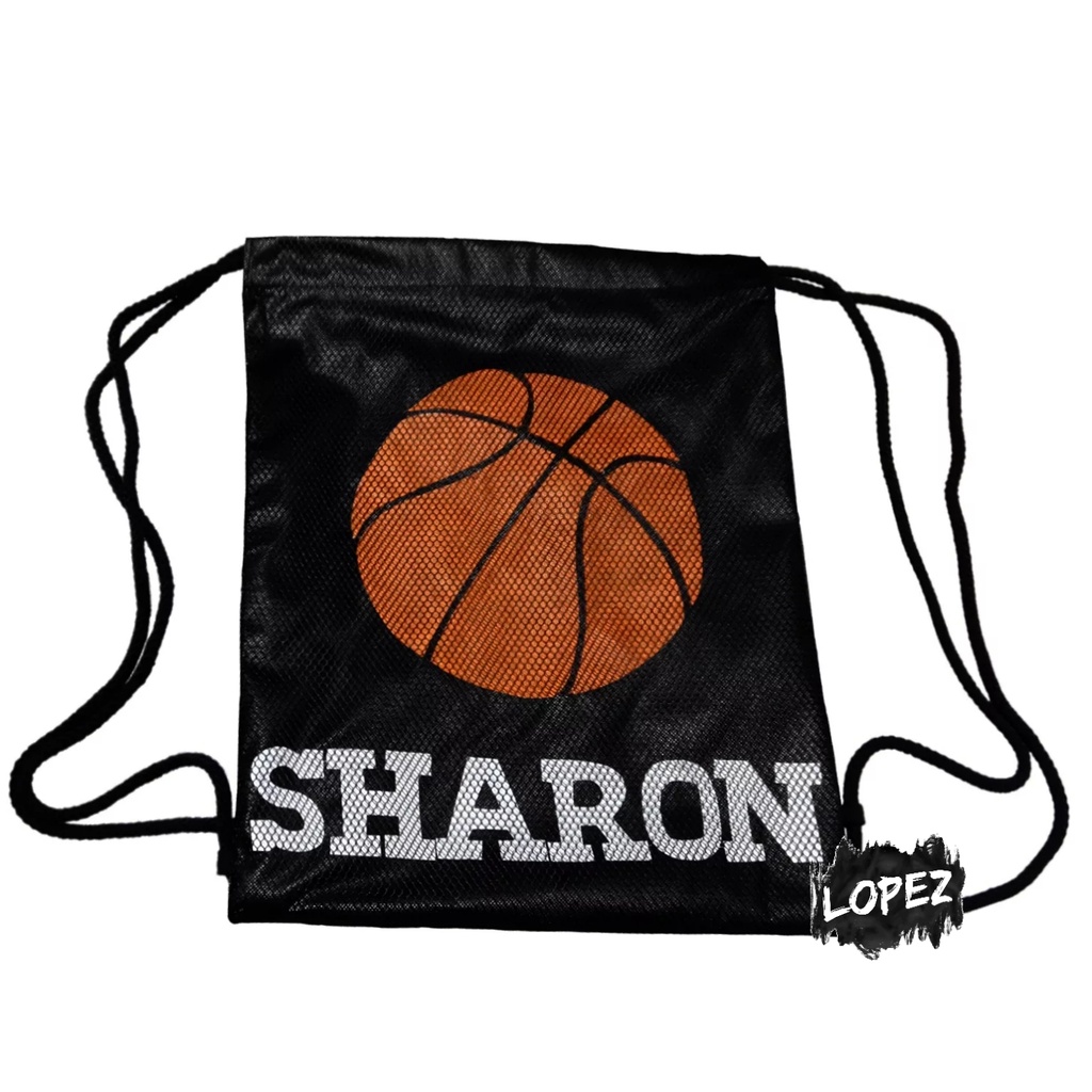Tas Jaring Basket / Tas Serut Basketball Sport / String Bag NBA Basket Ball Sports Lopez