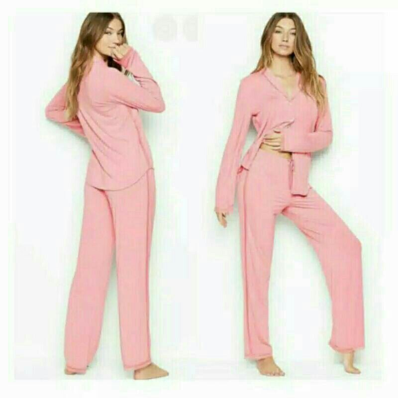 Victoria' Scret Super Soft Pajamas ( Hanya  Atasan Saja )