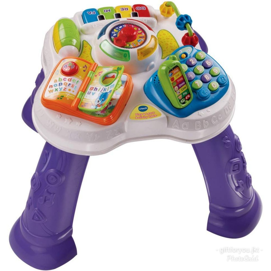 Mainan Edukasi Anak Bayi Vtech Play Learn Baby Activity Table Shopee Indonesia