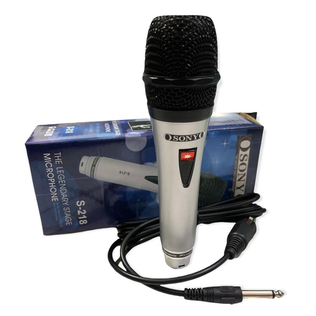 Microphone Sony SN 218 Mik/Mikropon/Mic Kabel
