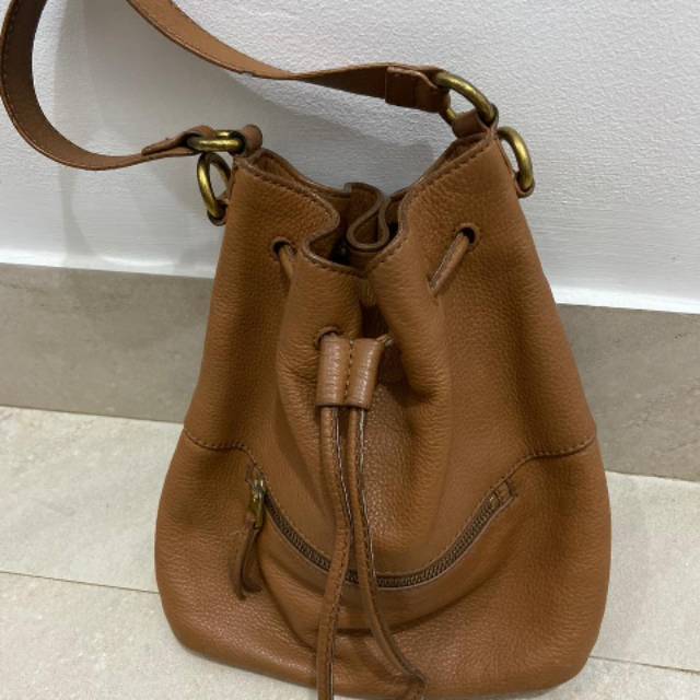 Preloved tas Fossil - brown
