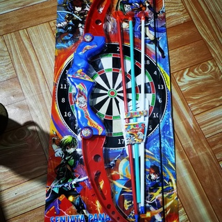 mainan tembak panah panahan anak dart archer besar 56cm