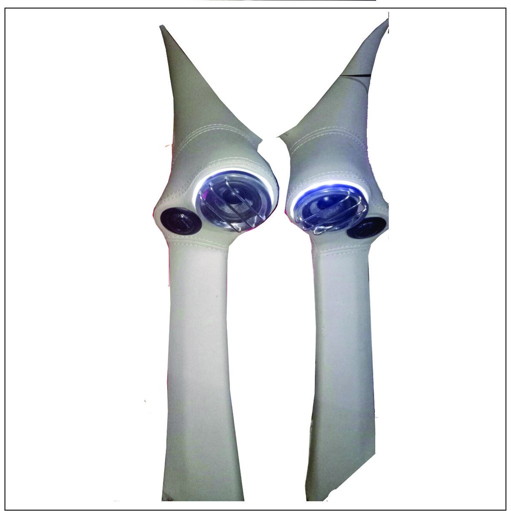 VARIASI PILAR 3 WAY CUSTOM FIBER TOYOTA FORTUNER YARIS RUSH