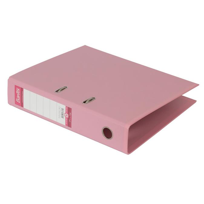 

READY COD Bantex Lever Arch File Ordner Plastic 7cm Folio Musky Pink #1465 74 PROMOKode 2844