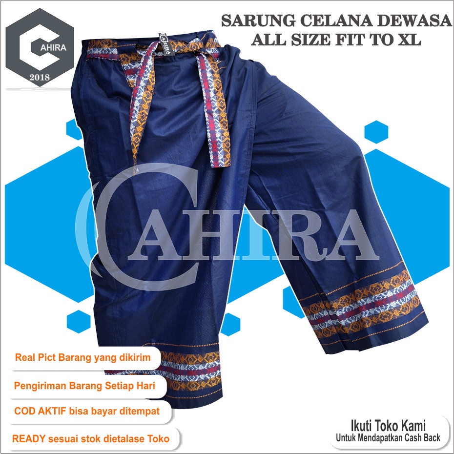 SARUNG CELANA DEWASA SARUNG CELANA MUSLIM MOTIF SABUK TERLARIS