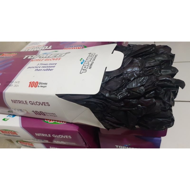 Topmed Nitrile Hitam