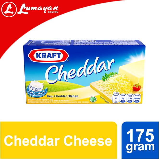 Jual Kraft Keju Cheddar 165gr | Shopee Indonesia