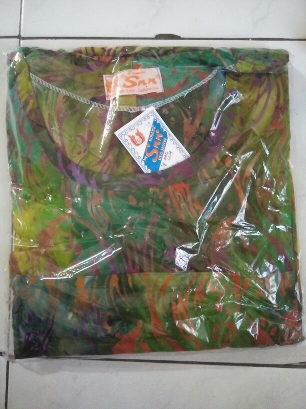 Batik Snn Sunan Nasional /cp Dewasa T3/4 /batik Sunan Nasional Asli