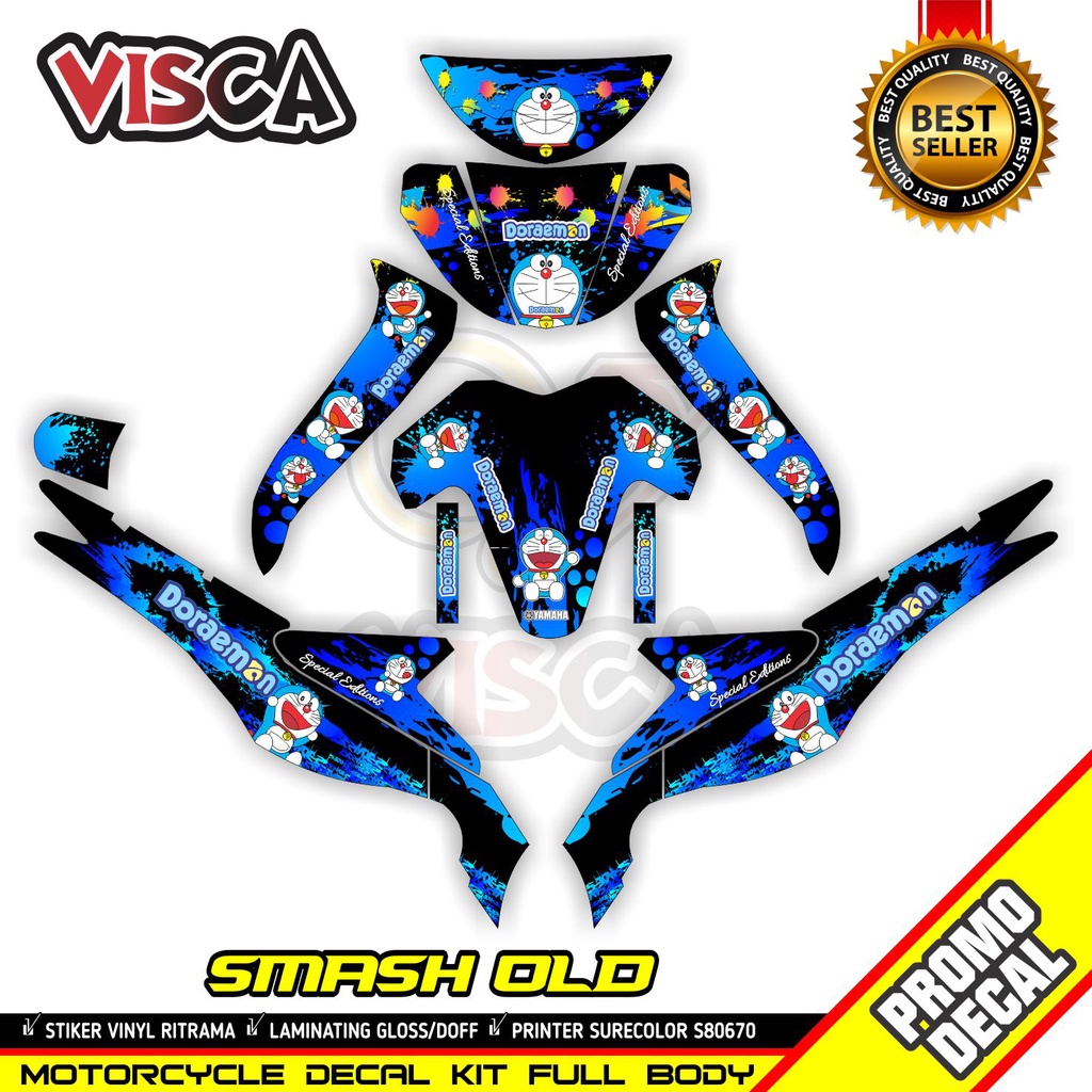 Decal Smash 110 Lama Full Body Stiker Smash 110 Lama Full Body Stiker Motor Smash 110 Variasi Full B