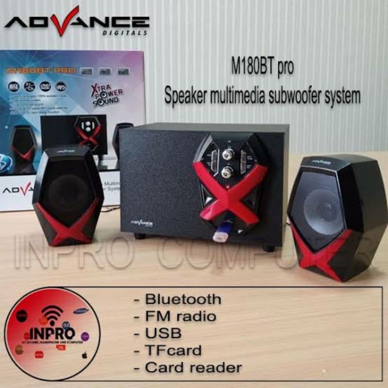 Speaker bluetooth Advance seri M180BT Pro