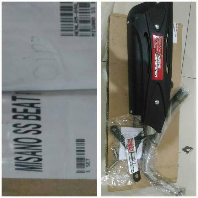 knalpot R9 misano beat,beat fi