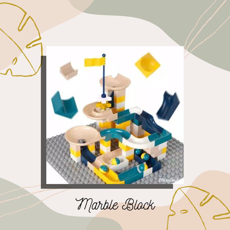 [EB] Marble Block Compatible with duplo