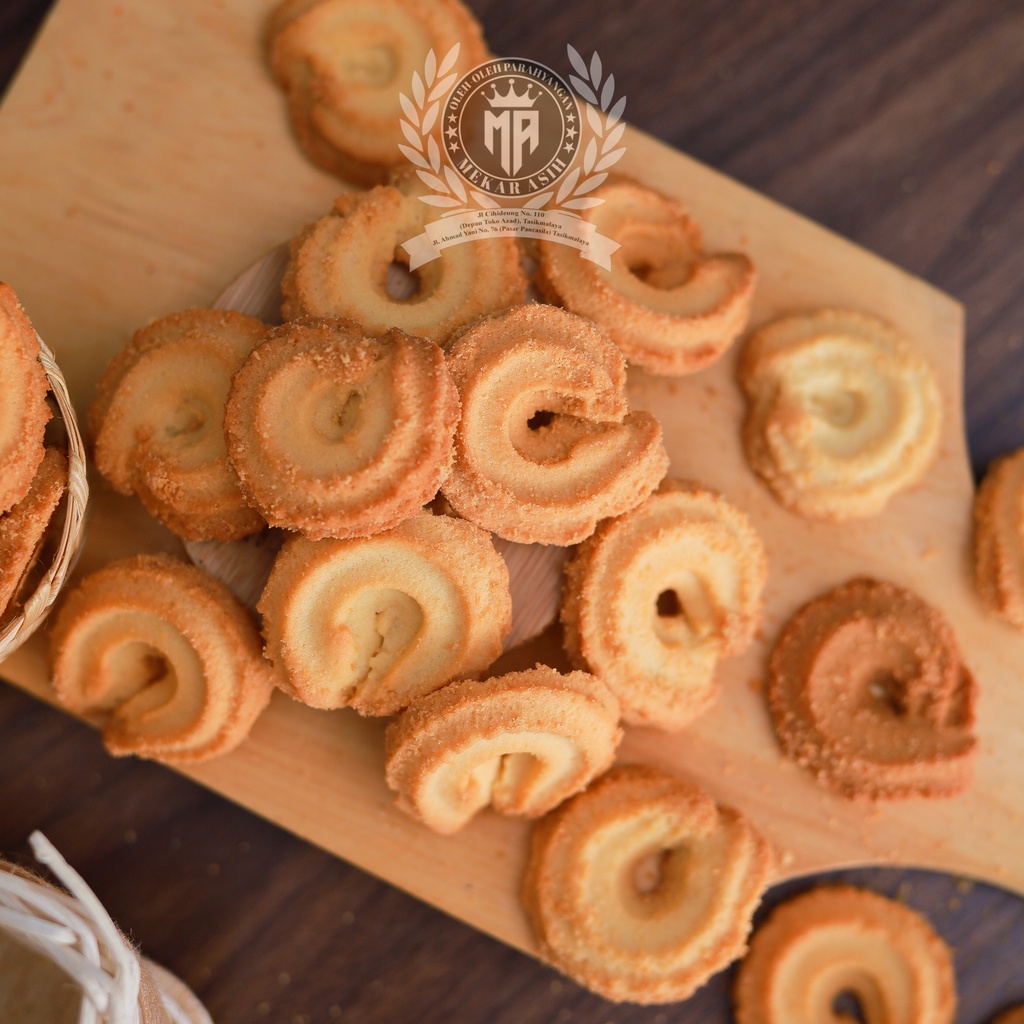 Butter Cookies Monde/ Vanilla ring biskuit 500 gr