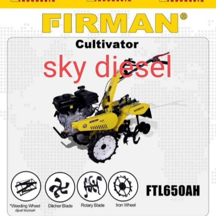 traktor mini firman FTL 650AH