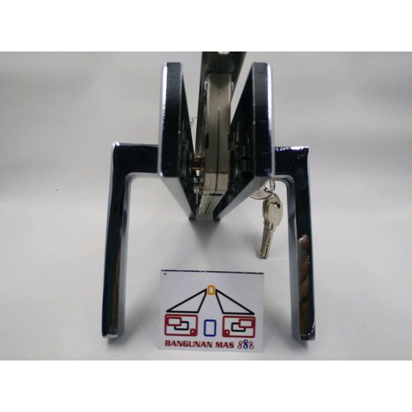 KUNCI PINTU BESAR VEZEL MINIMALIS TIPE DELL PUTIH - KUNCI PINTU RUMAH - KUNCI SET