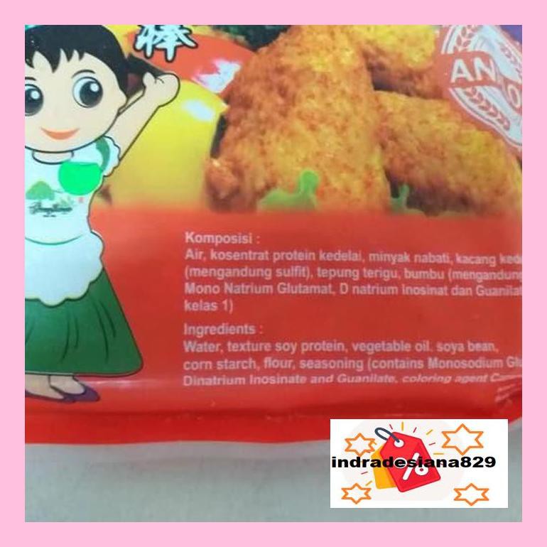 

T4Tkind Happy Chicken Analog Greenfarm 200Gr / Daging Paha Vegetarian Sotydr4