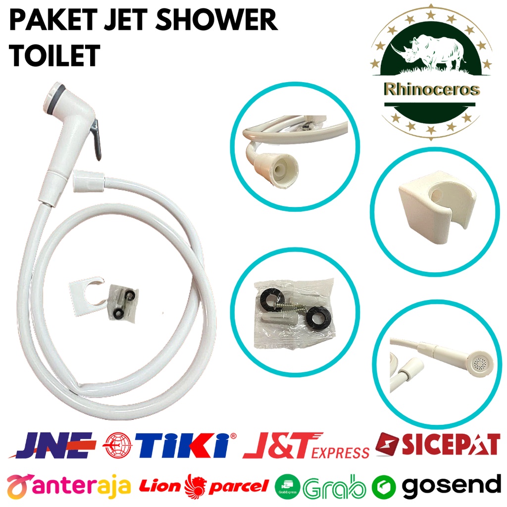 Jet Shower Paket Kloset Kamar Mandi Duduk Semprotan Kloset WC