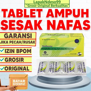 Mediasma Tablet Sesak Napas Shopee Indonesia