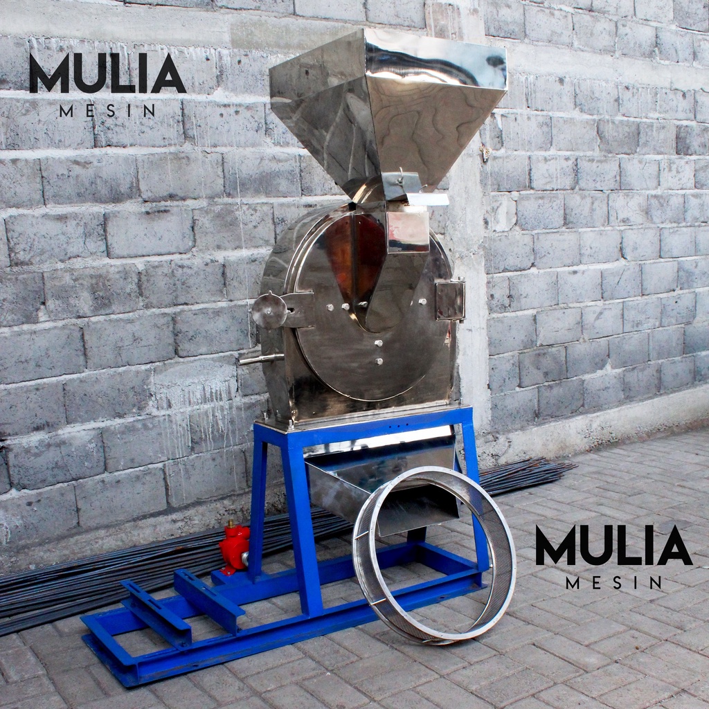 Mesin Penepung Mesin Diskmill ffc 45 Stainless Mesin Giling Tepung mesin penepung biji bijian Mulia 