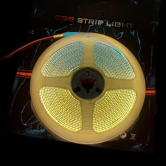 Lampu COB LED Strip 5 Meter 12v Lampu LED Drop Ceiling COB 12 Volt