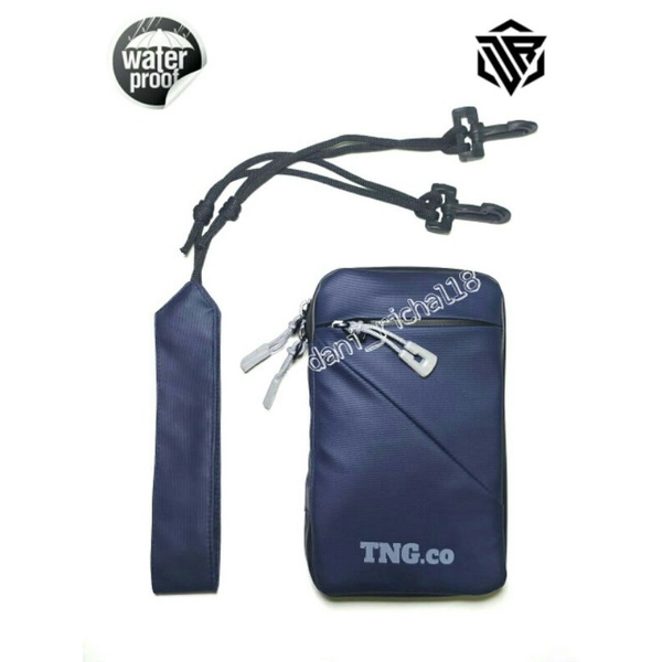 New Real Wallet HP Waterproof  sling bag sling phone tas kalung tas anti air tas leher premium hand bag tas pria kecil keren tas slempang