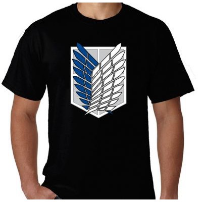 Kaos Attack on Titan 19- Kaos Katun Combed Unisex