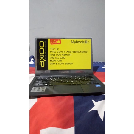PROMO NOTEBOOK 11,6 INCH AXIOO MYBOOK 11G RAM 4GB