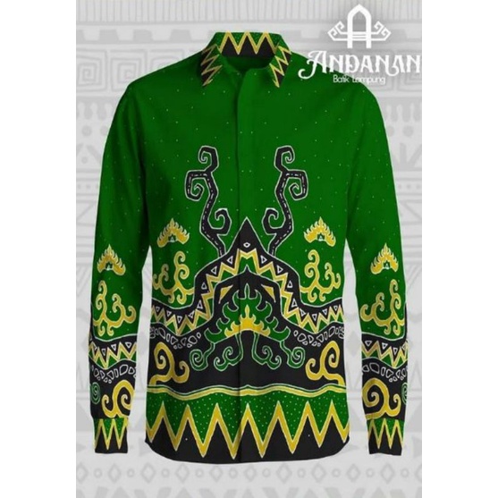 Bahan Batik khas Lampung semi sutra Ori