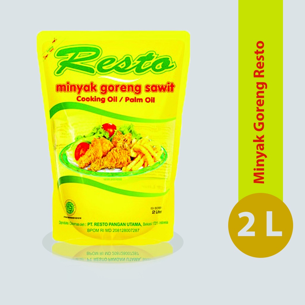 minyak goreng resto 1 liter 6 pouch