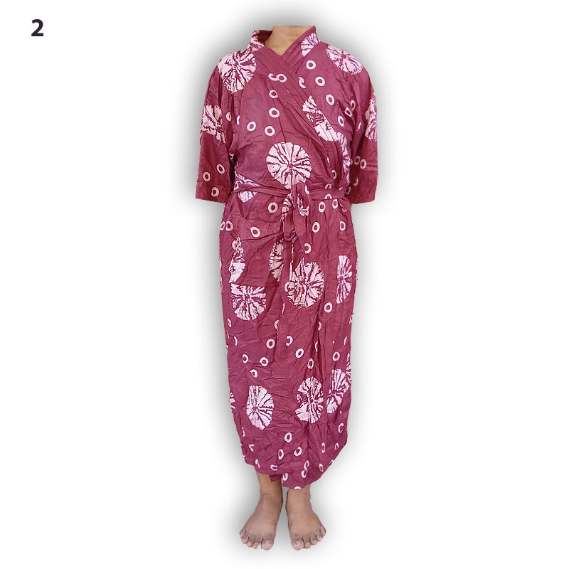 Kimono Motif Jumputan Tye Dye