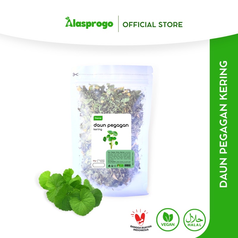 

Alasprogo Daun Pegagan Kering / Teh Daun Pegagan / Dried Gotu Kola