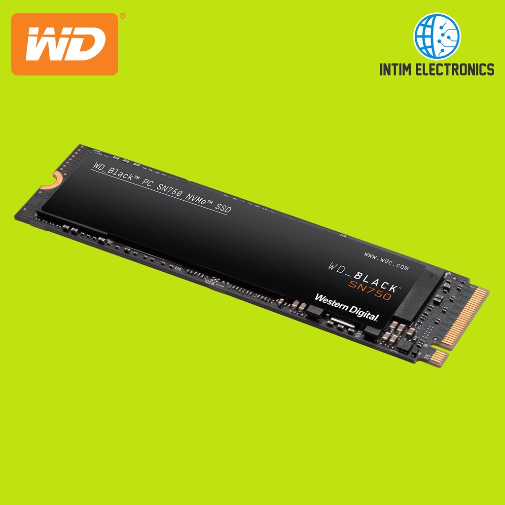 SSD WD Black 500GB SN750 M.2 NVMe