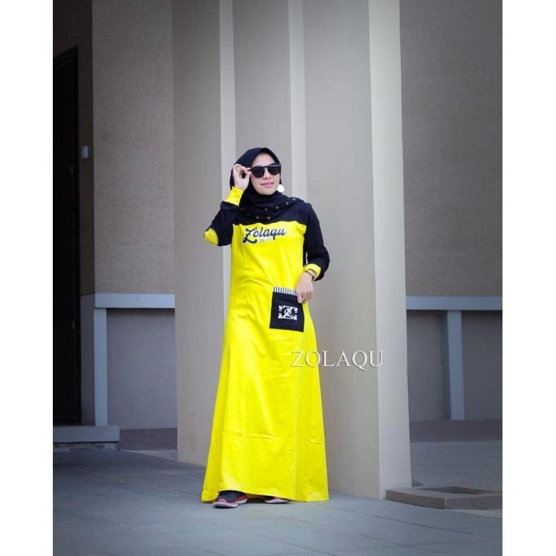 SALE ZOLAQU ORIGINAL / GAMIS ZOLAQU / GAMIS WANITA KEKINIAN
