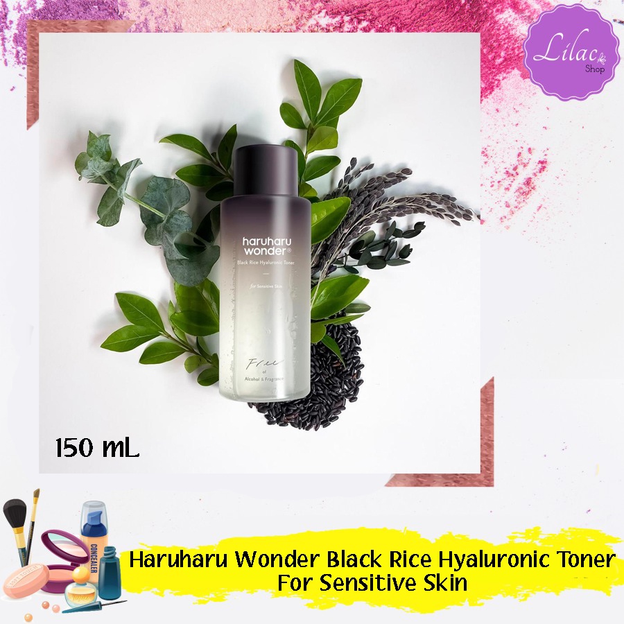 HARUHARU WONDER BLACK RICE HYALURONIC TONER FOR SENSITIVE SKIN