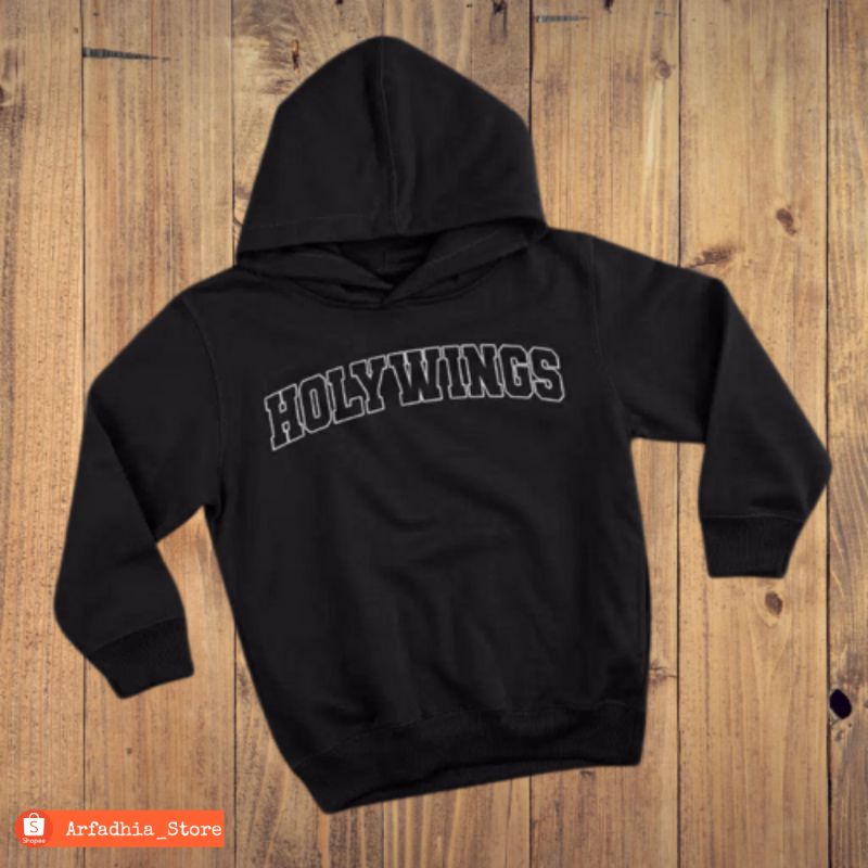 Jaket Hoodie Sweater HOLYWINGS custome murah tebal adem